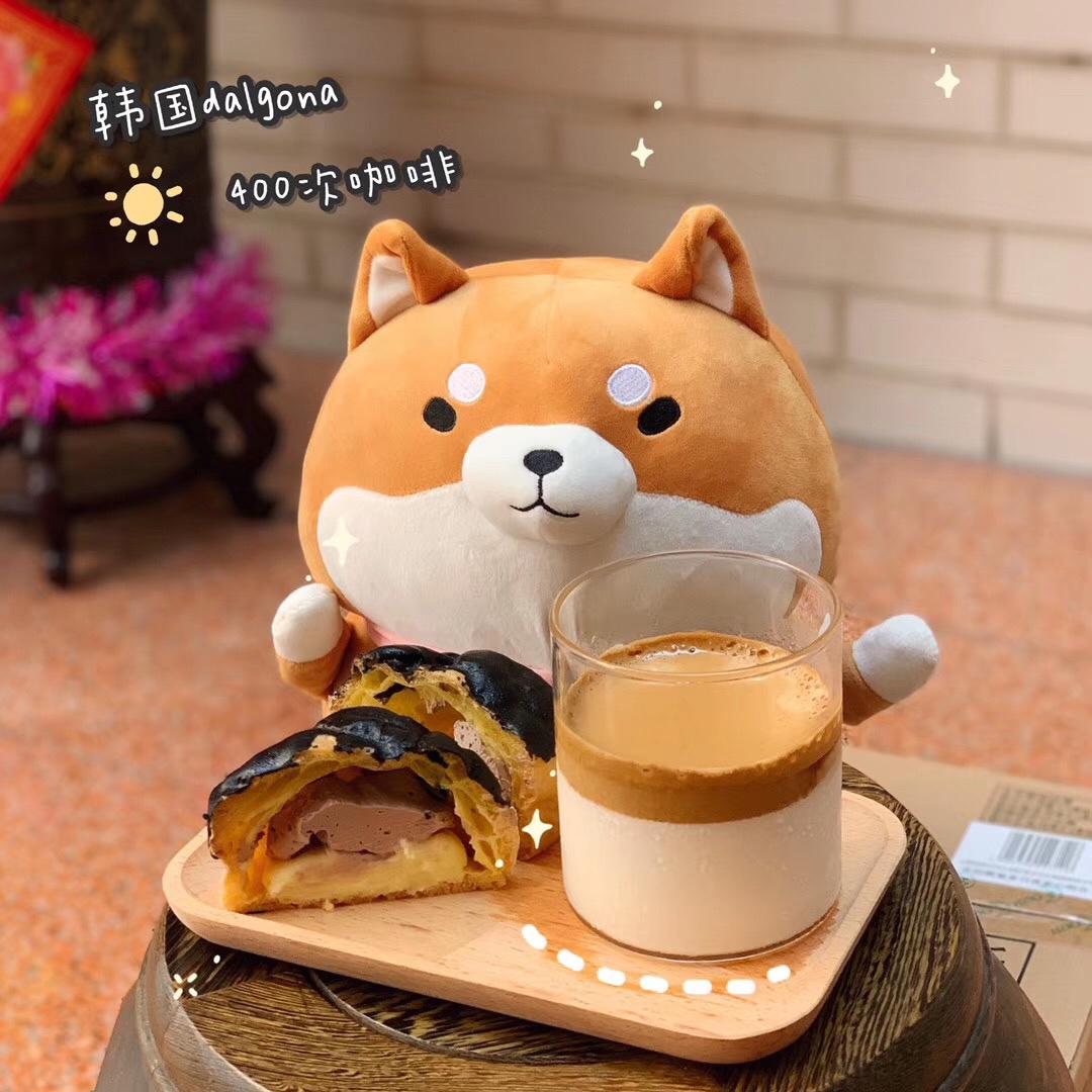 超快的韩国dalgona400次咖啡，只需15秒