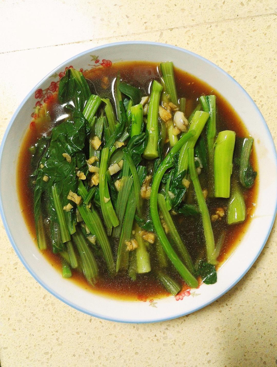 白灼菜心