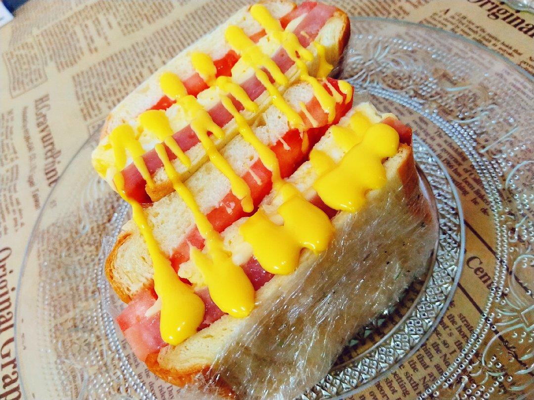 喜茶同款❗️❗️厚蛋烧吐司三明治❗️好吃到没朋友