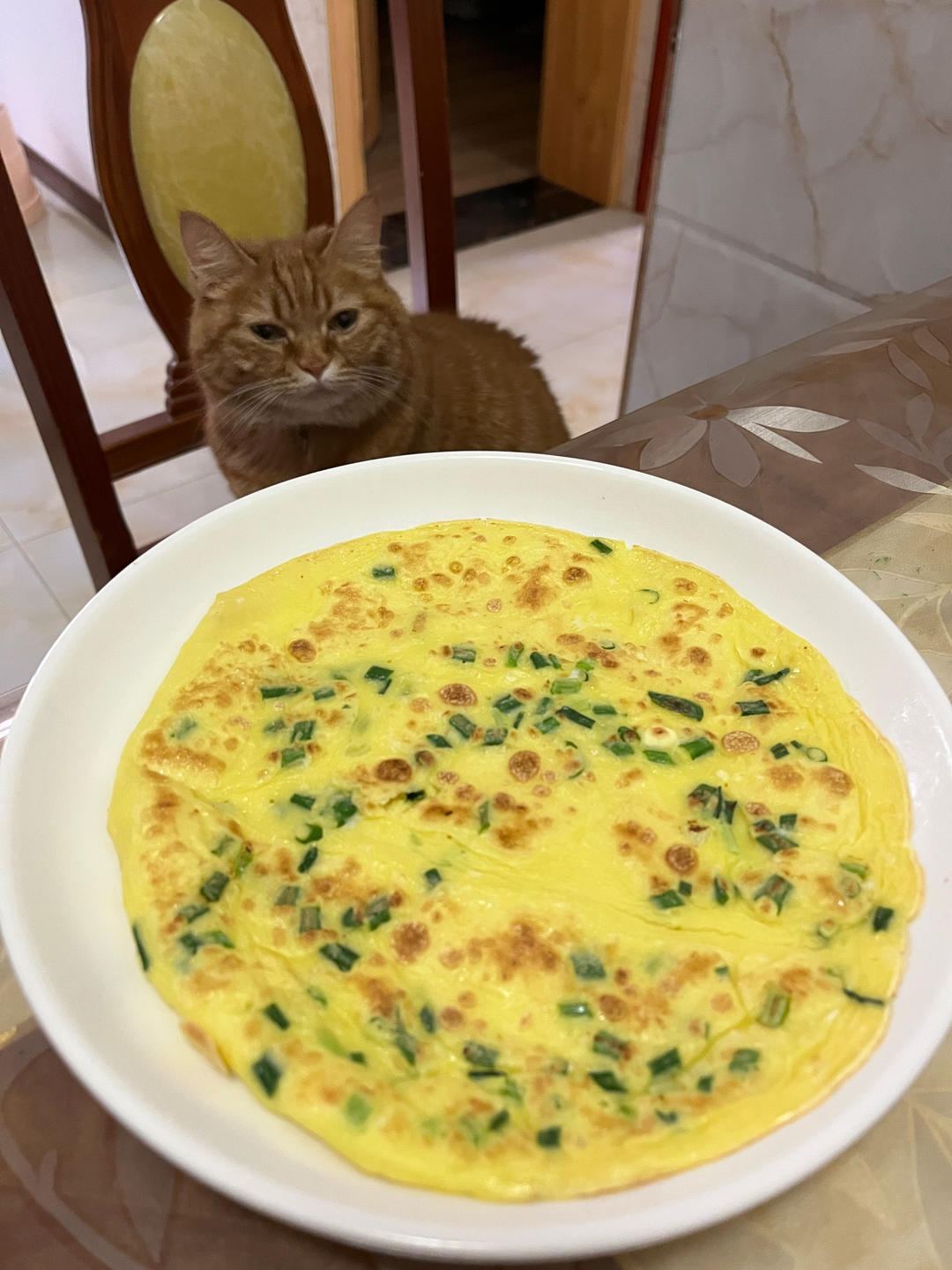 有妈妈味道的葱香鸡蛋饼
