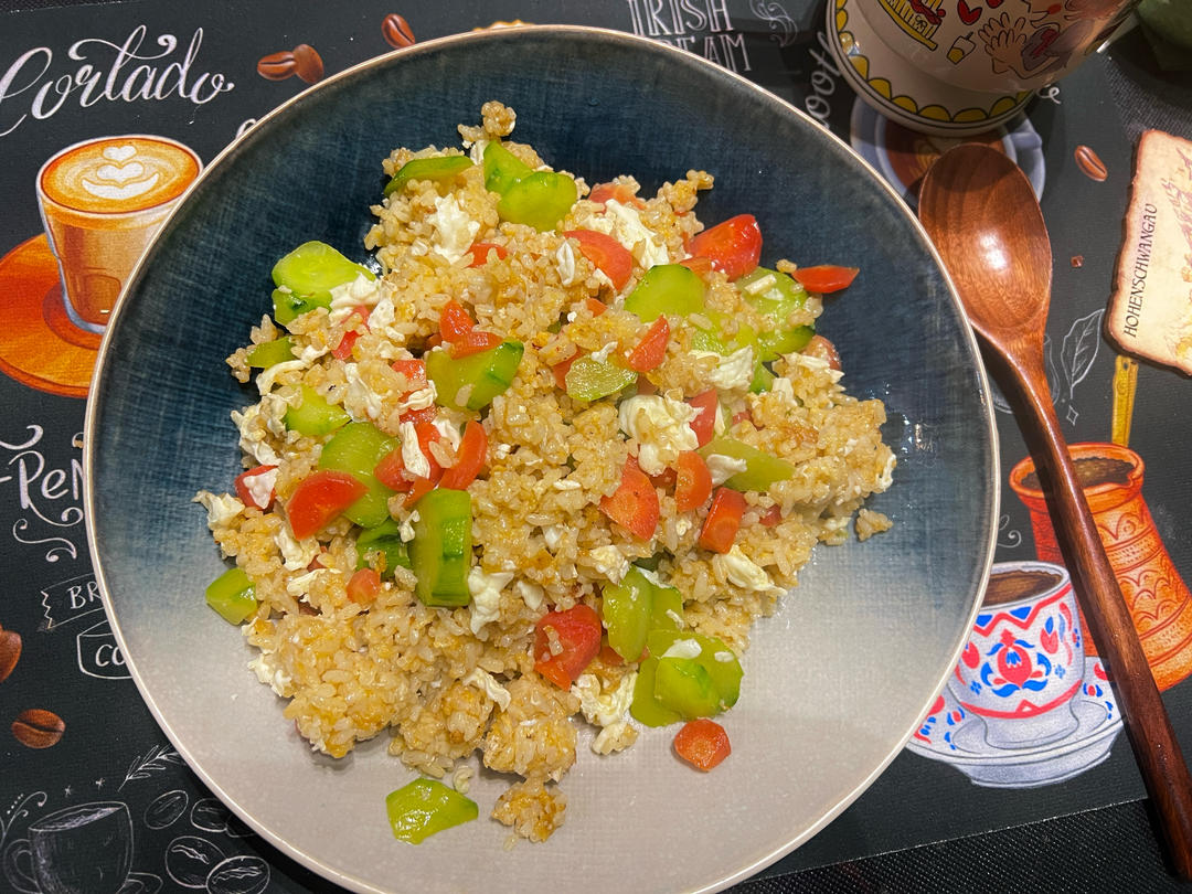 炒米饭蛋炒饭二十分钟快手家常