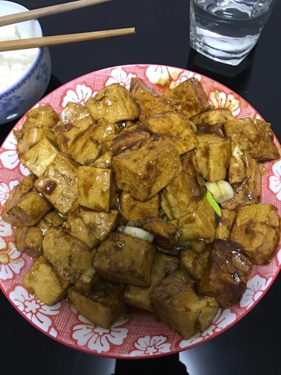 红烧豆腐