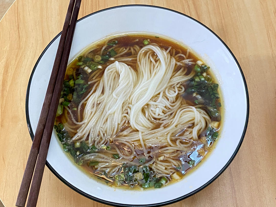 一碗让我念念不忘的阳春面🍜