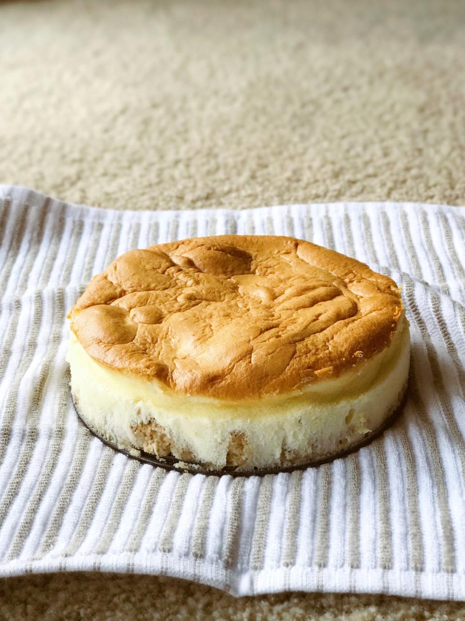 烫面轻乳酪蛋糕