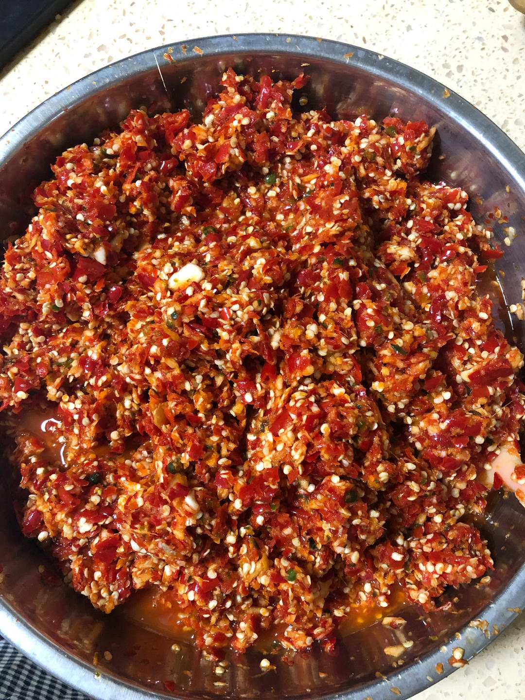 💯香辣开胃的自制剁辣椒‼️放一年不会坏