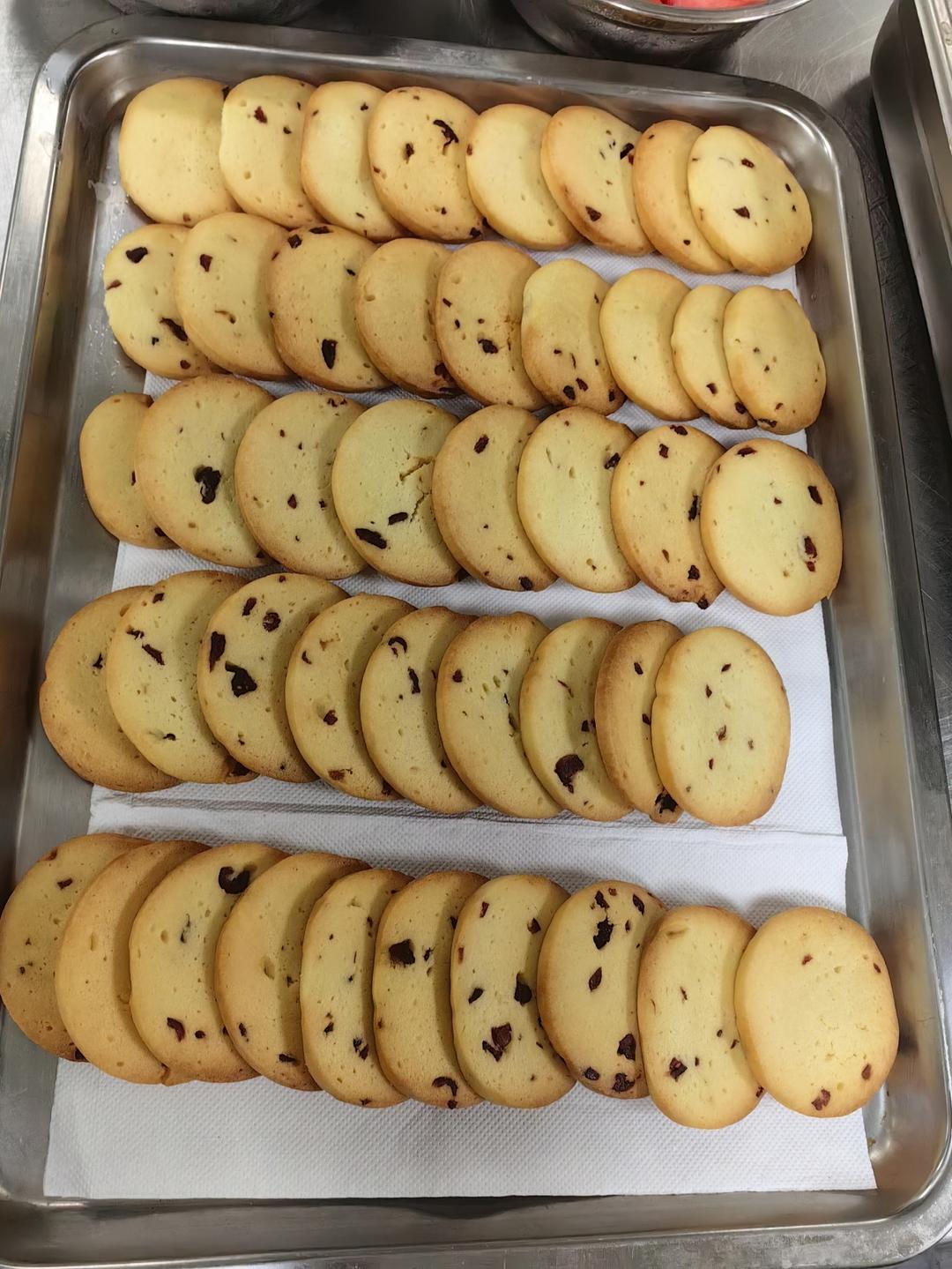 蔓越莓饼干 新手也不怕