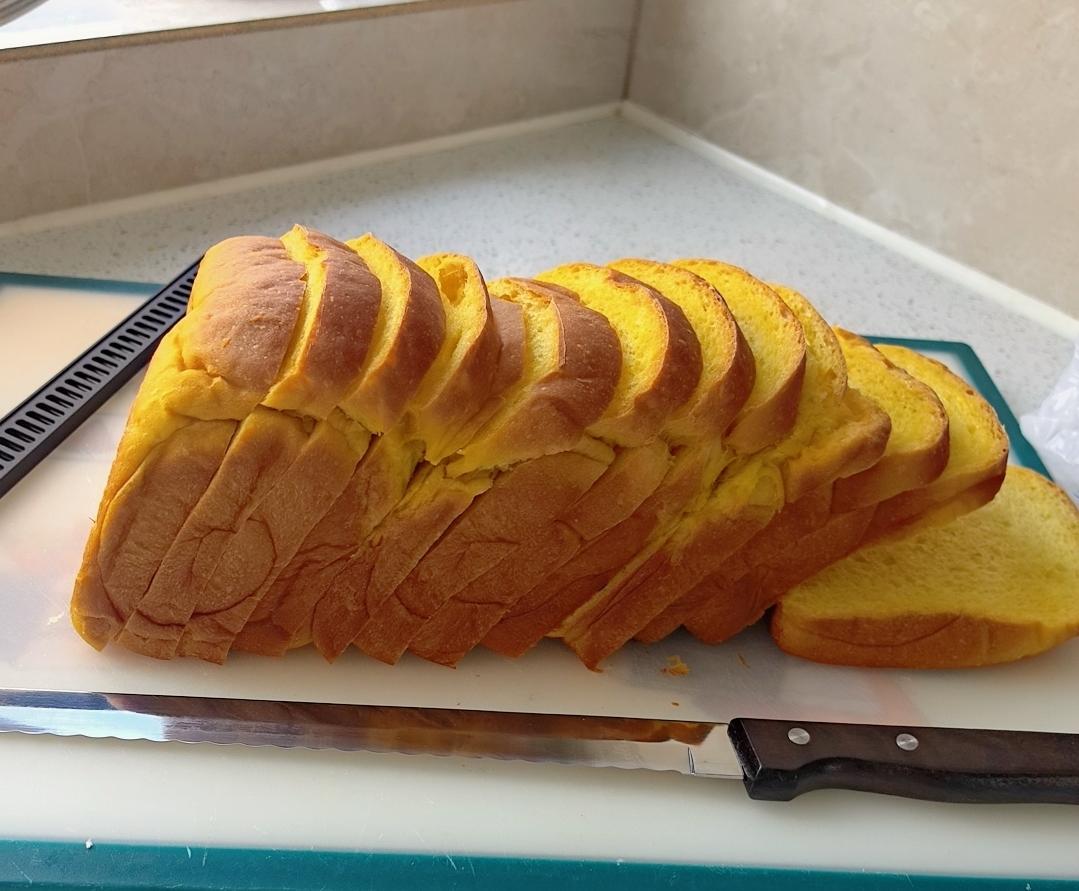 软绵香醇的南瓜吐司