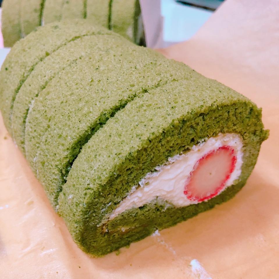 日式抹茶蛋糕卷