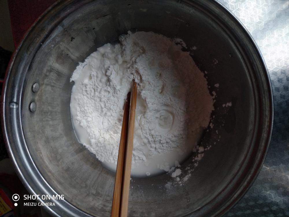 纯奶手撕吐司的做法 步骤1