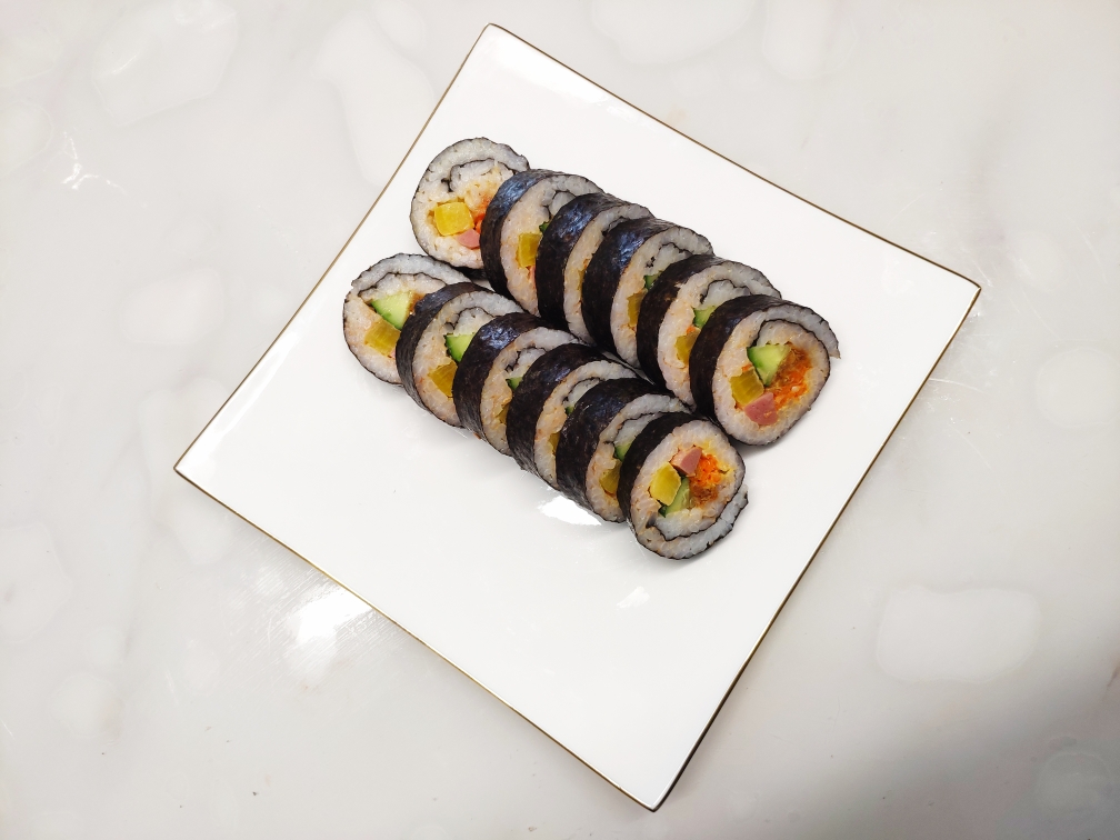 简单好吃又好看的初级寿司的做法