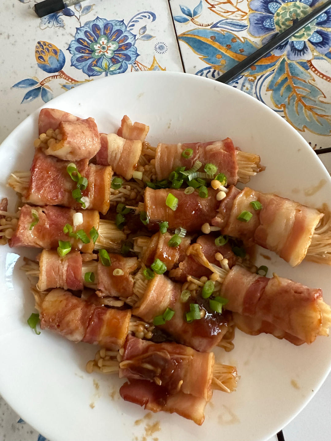 金针菇培根卷