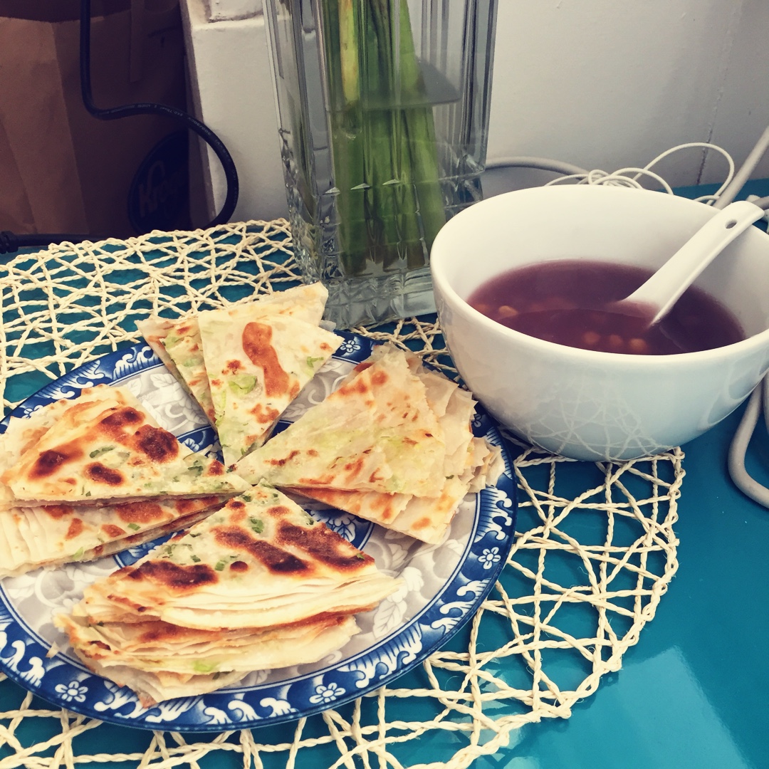 水饺皮｛葱油饼｝