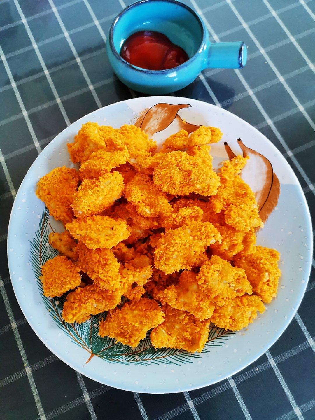 烤箱版鸡米花 | 无需油炸 蒜香味十足