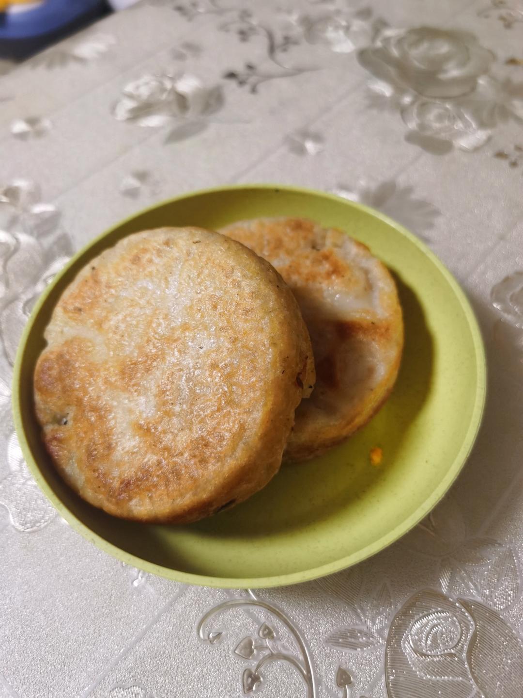 早餐霸王~沉甸甸鸡蛋汉堡