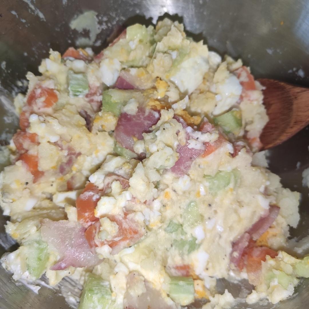 好吃到舔碗的鸡蛋土豆泥沙拉