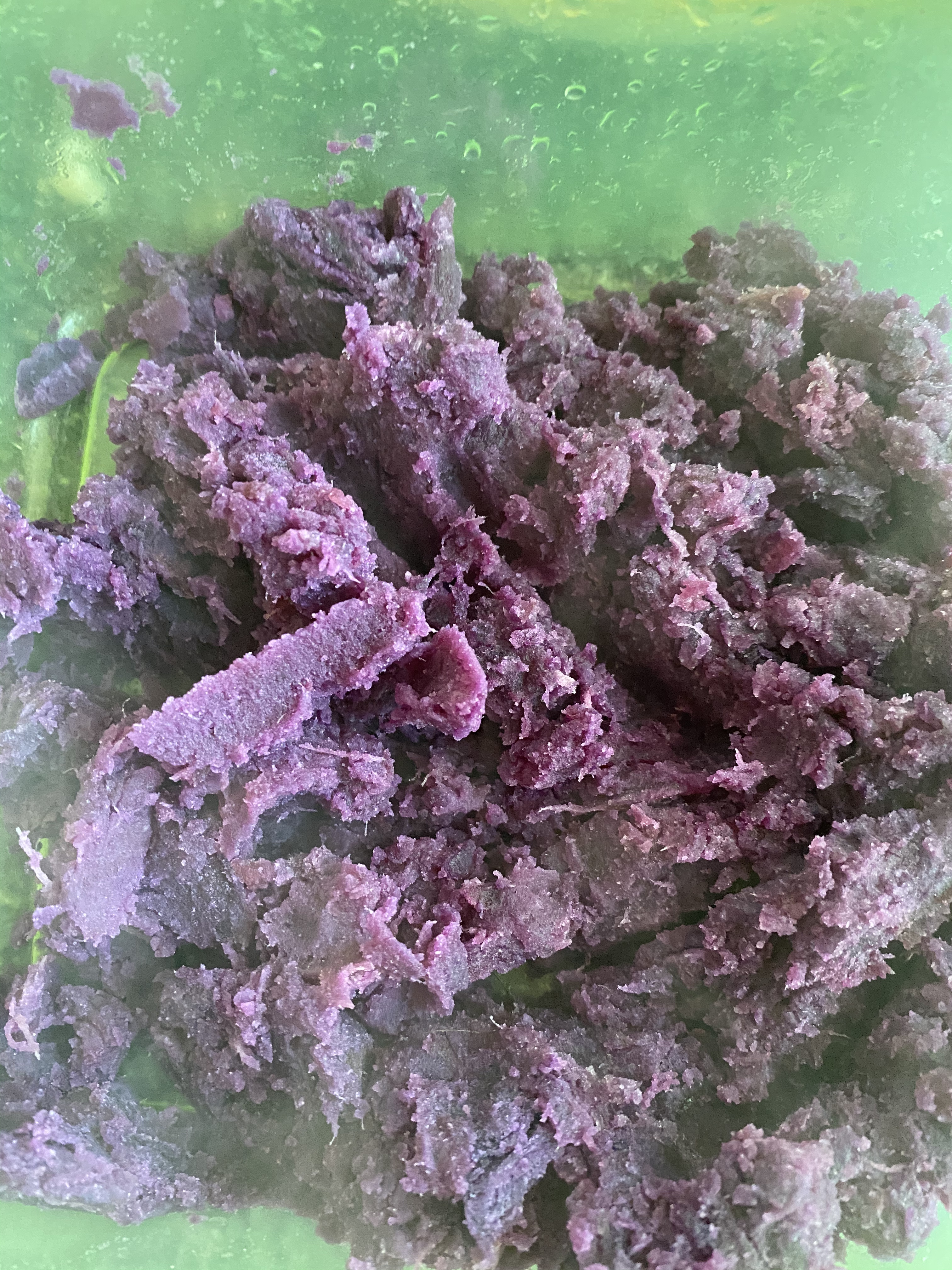 紫薯糯米椰蓉糕的做法 步骤3