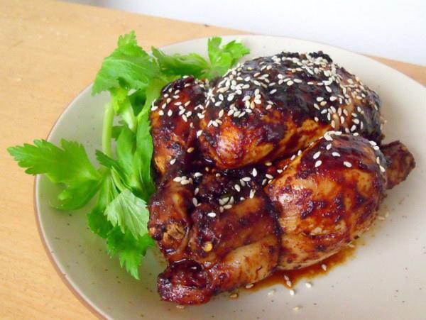 中式烤鸡的做法