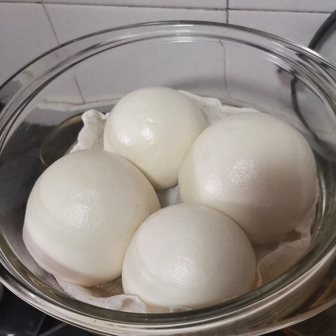 老面戗面白馒头