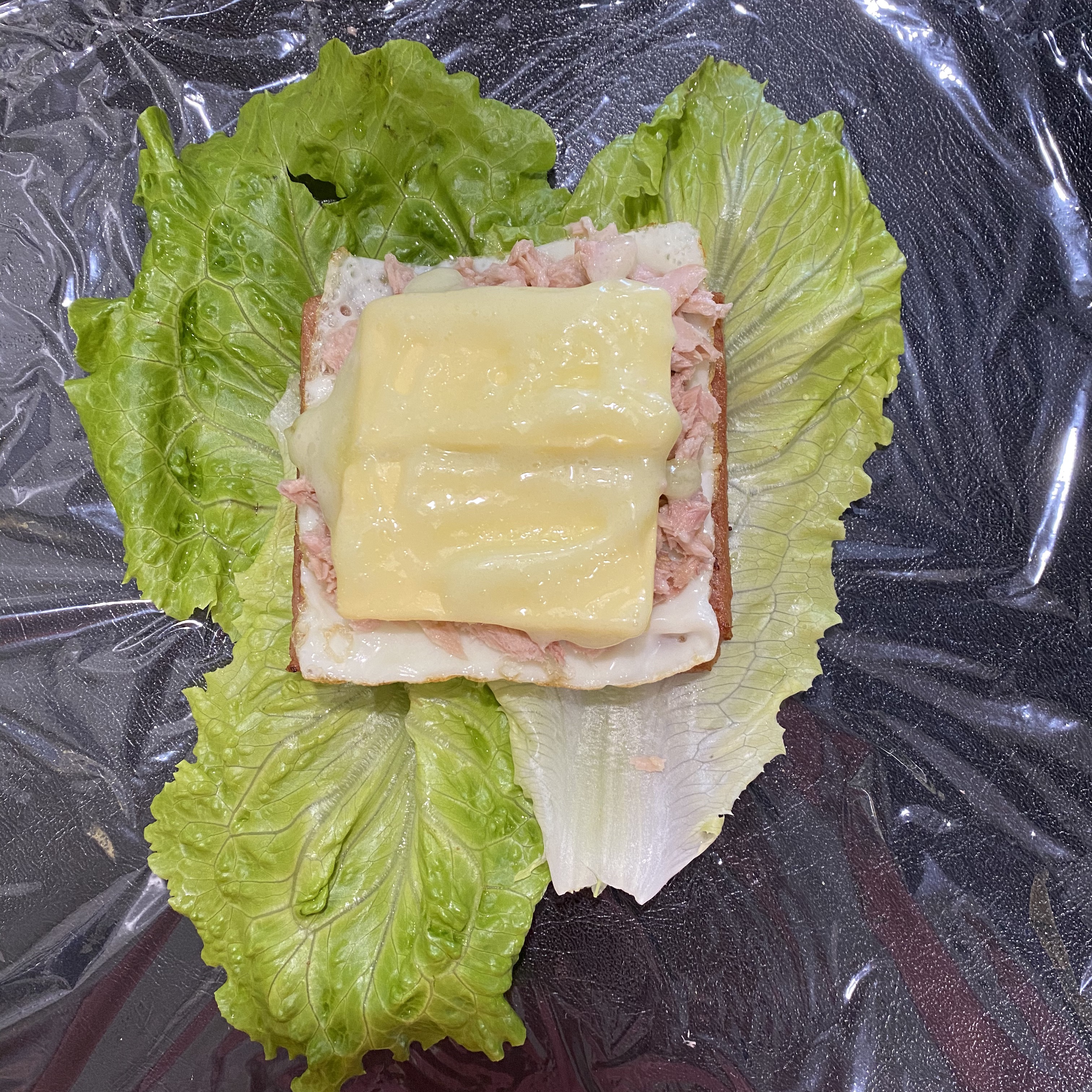 生酮版—生菜三明治   每天包不重样 连续吃一周也不腻的做法 步骤2