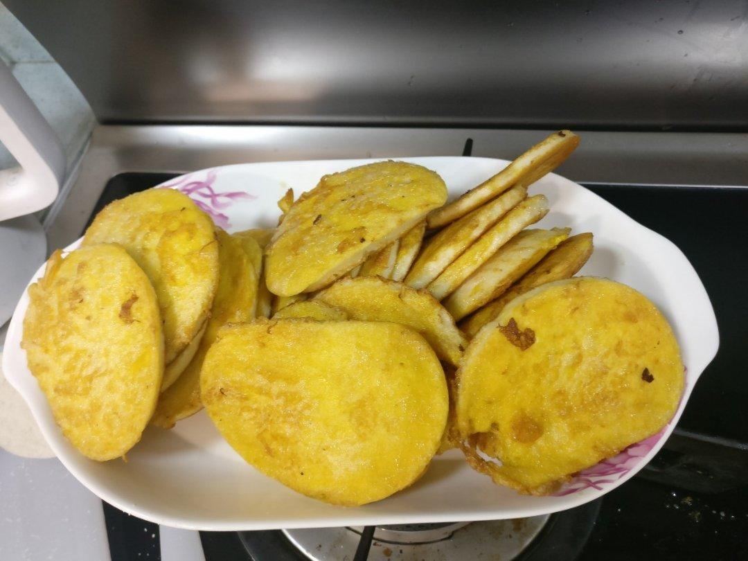 鸡蛋煎馒头片