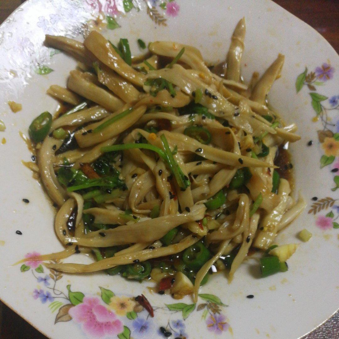比吃肉还香的凉拌菜，酸辣杏鲍菇