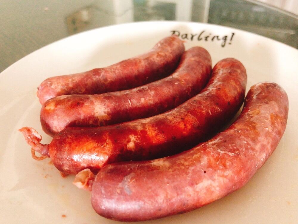 Q弹多汁的自制台式脆皮肠——绝对秒杀市售
