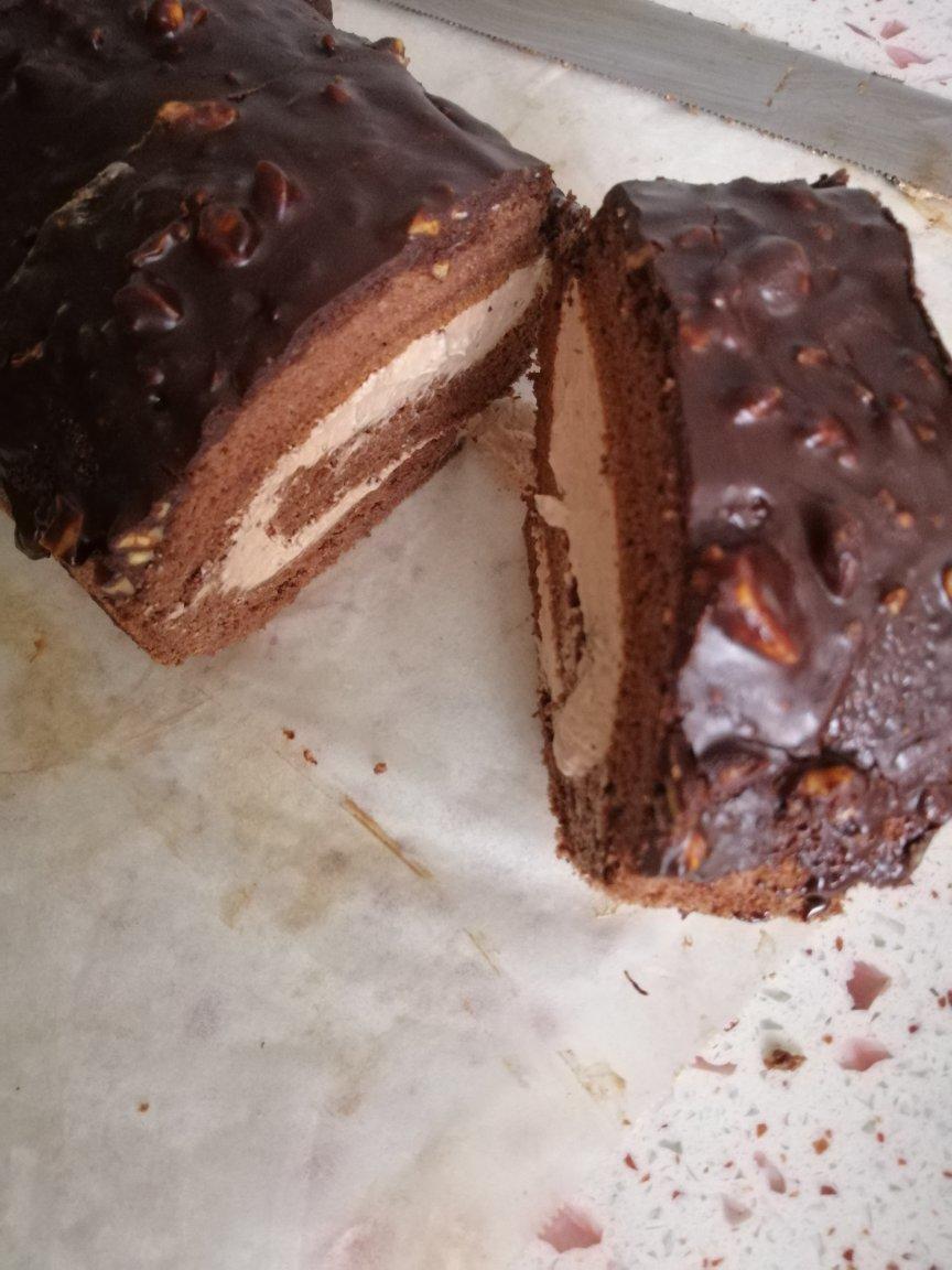 梦龙巧克力蛋糕卷