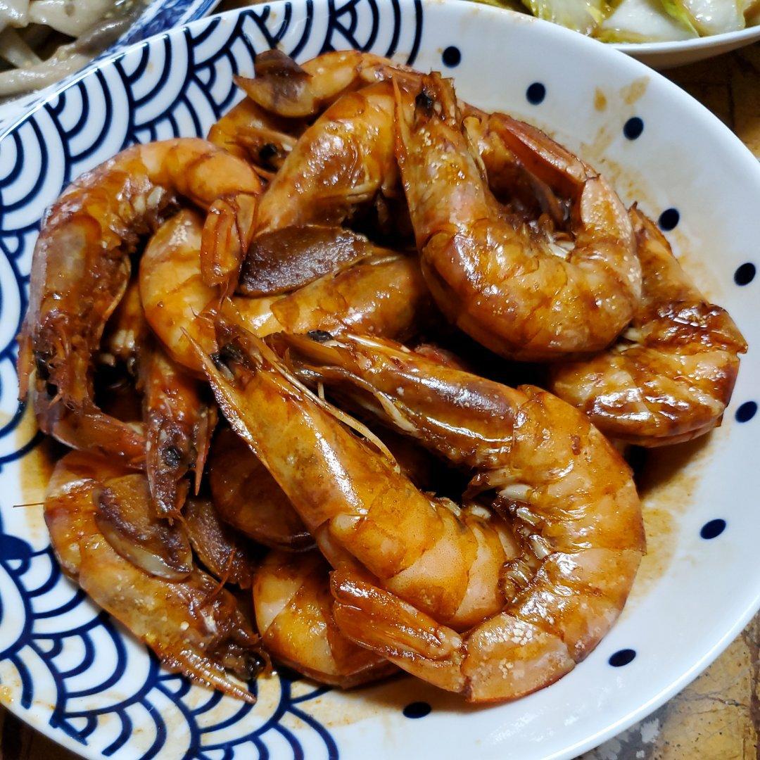 10分钟快手❗️油焖大虾好吃到舔盘，巨简单