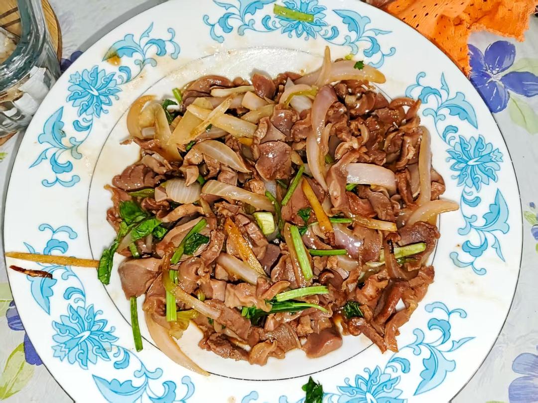 孜然鸡胗