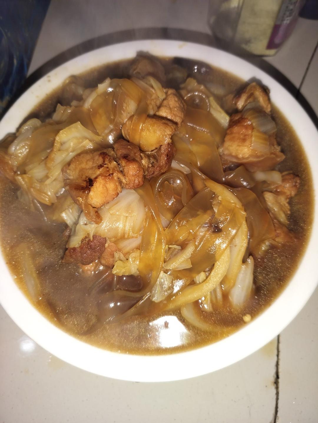 猪肉炖粉条