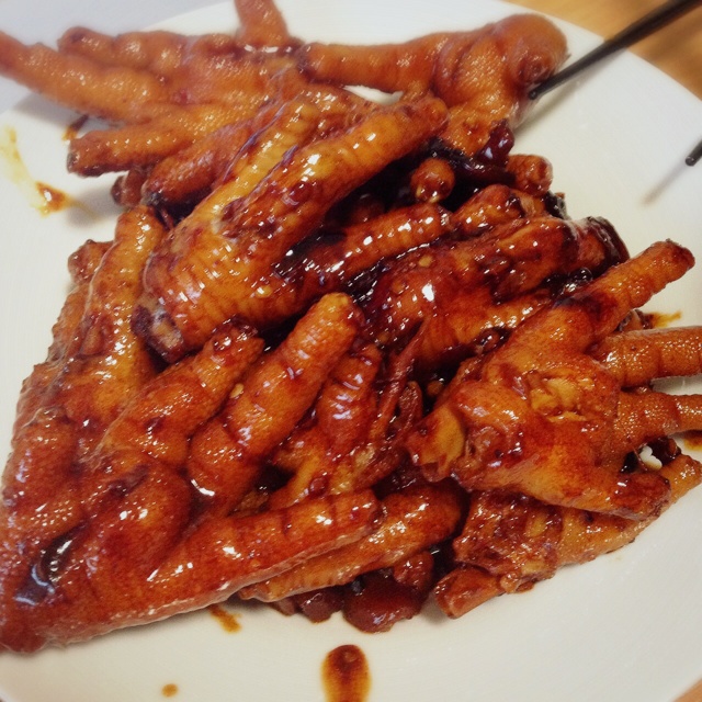 香辣卤鸡爪