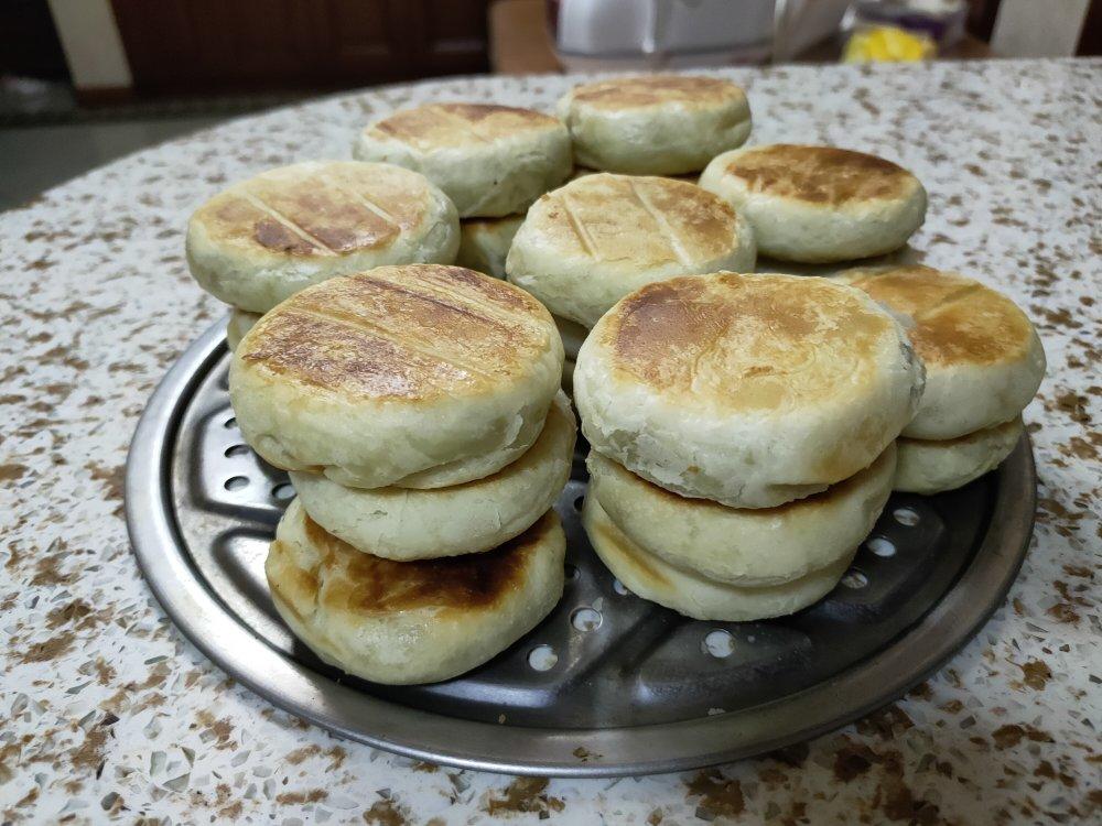 酥皮绿豆饼