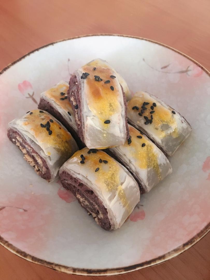 手抓饼版蛋黄酥