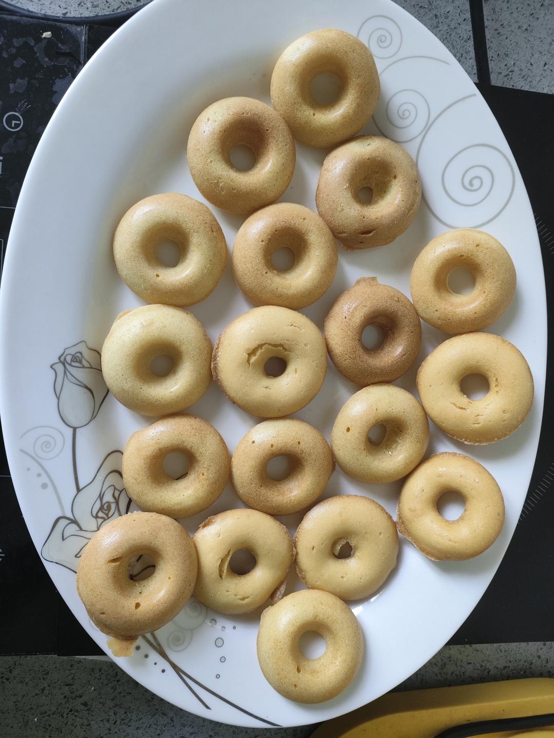 甜甜圈（无🍫烤箱版）