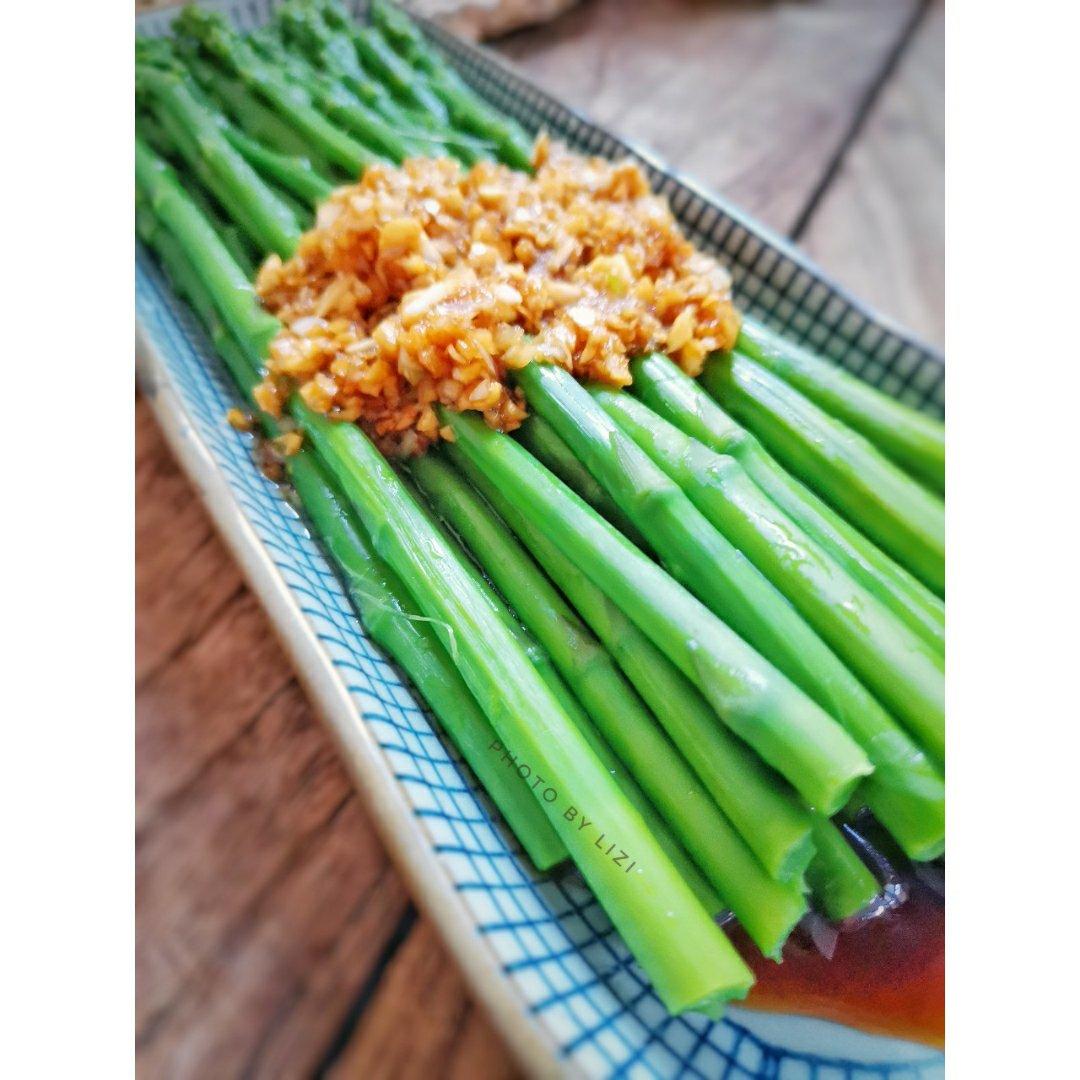 家常菜㊙️蒜蓉芦笋‼️简单又快手
