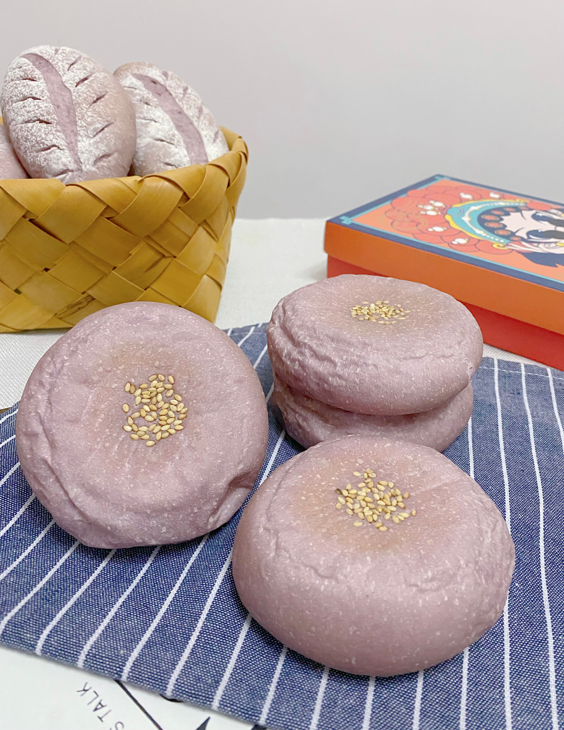 樱花🌸紫米面包