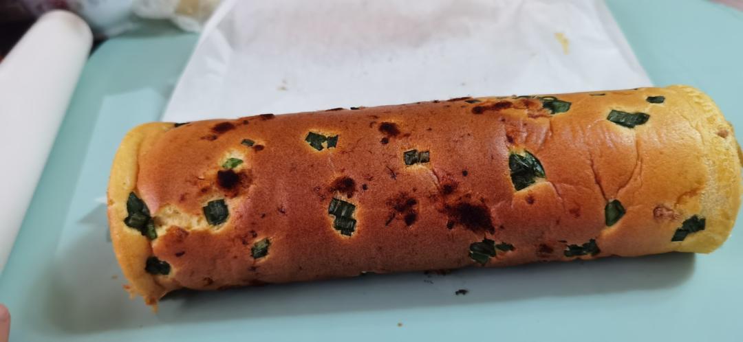 卷不裂沙拉肉松蛋糕卷
