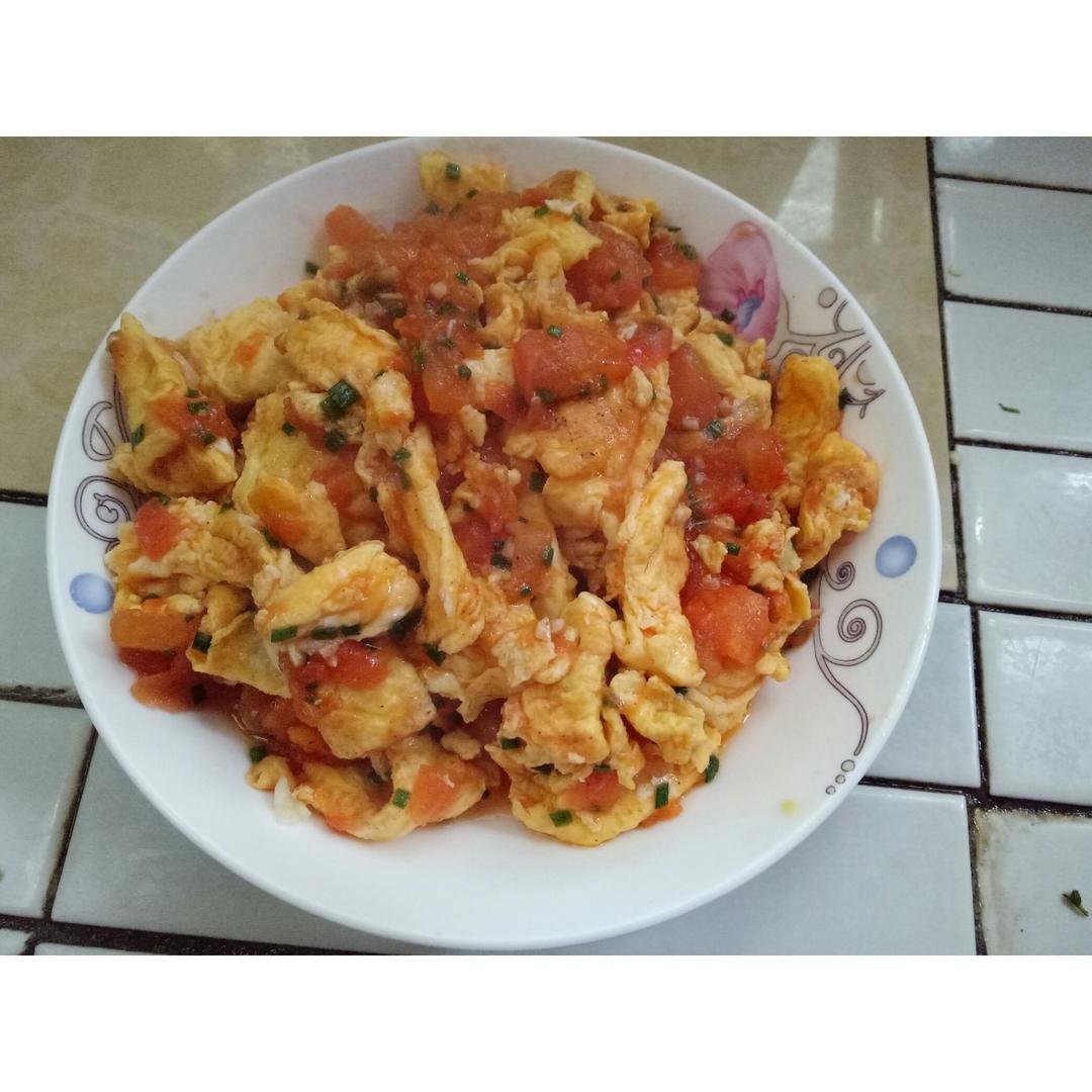 蕃茄炒鸡蛋(嫩滑版)