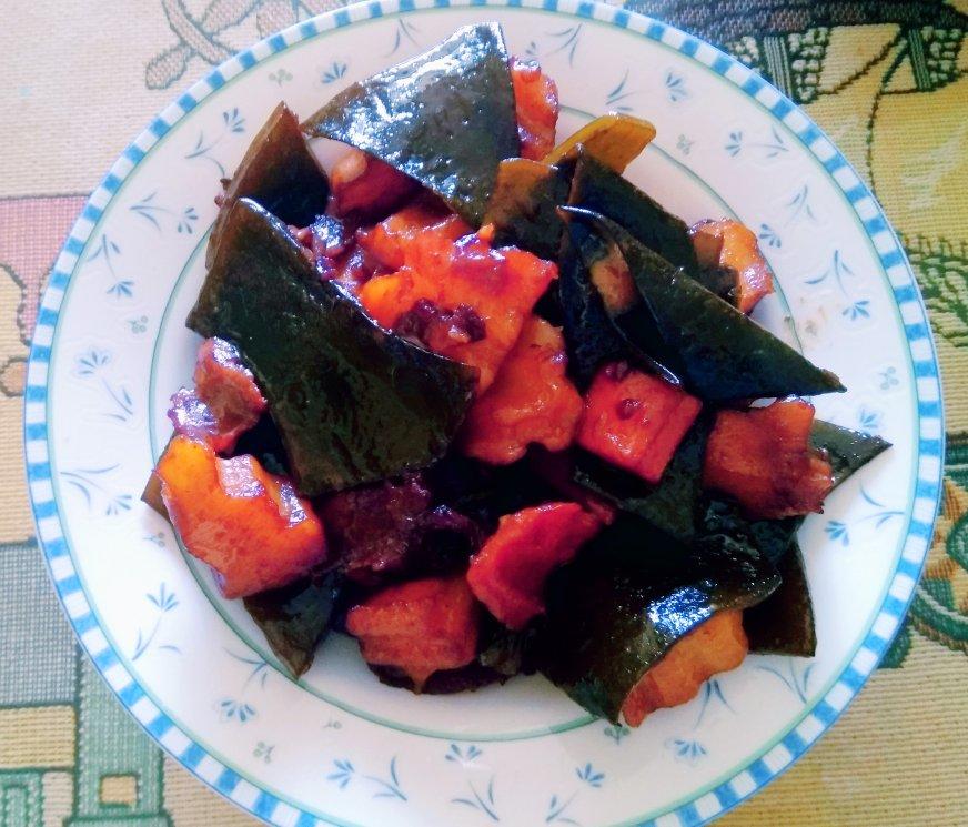 土豆炖海带