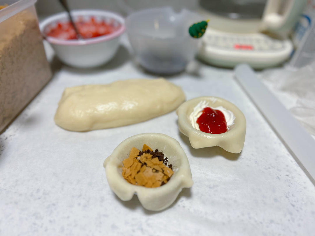 腹黑白胖子——奥利奥雪媚娘