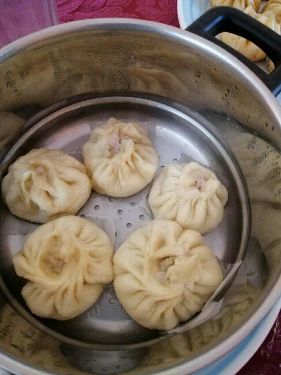 猪肉包子（附视频。一次性发酵。）