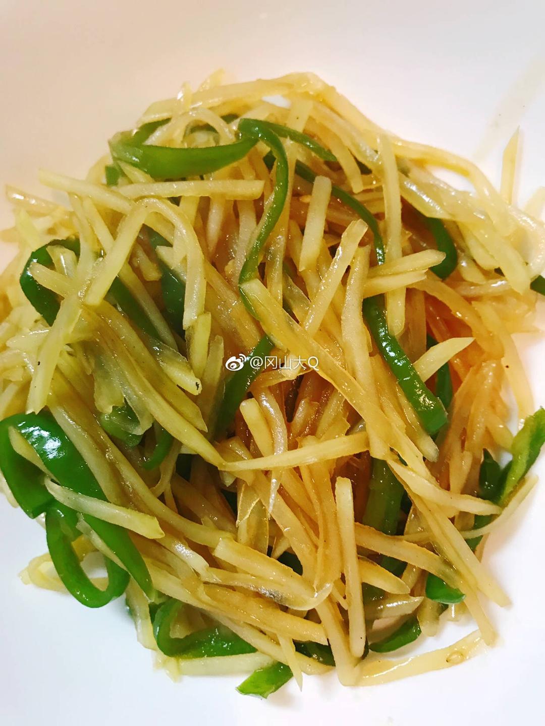 青椒土豆丝