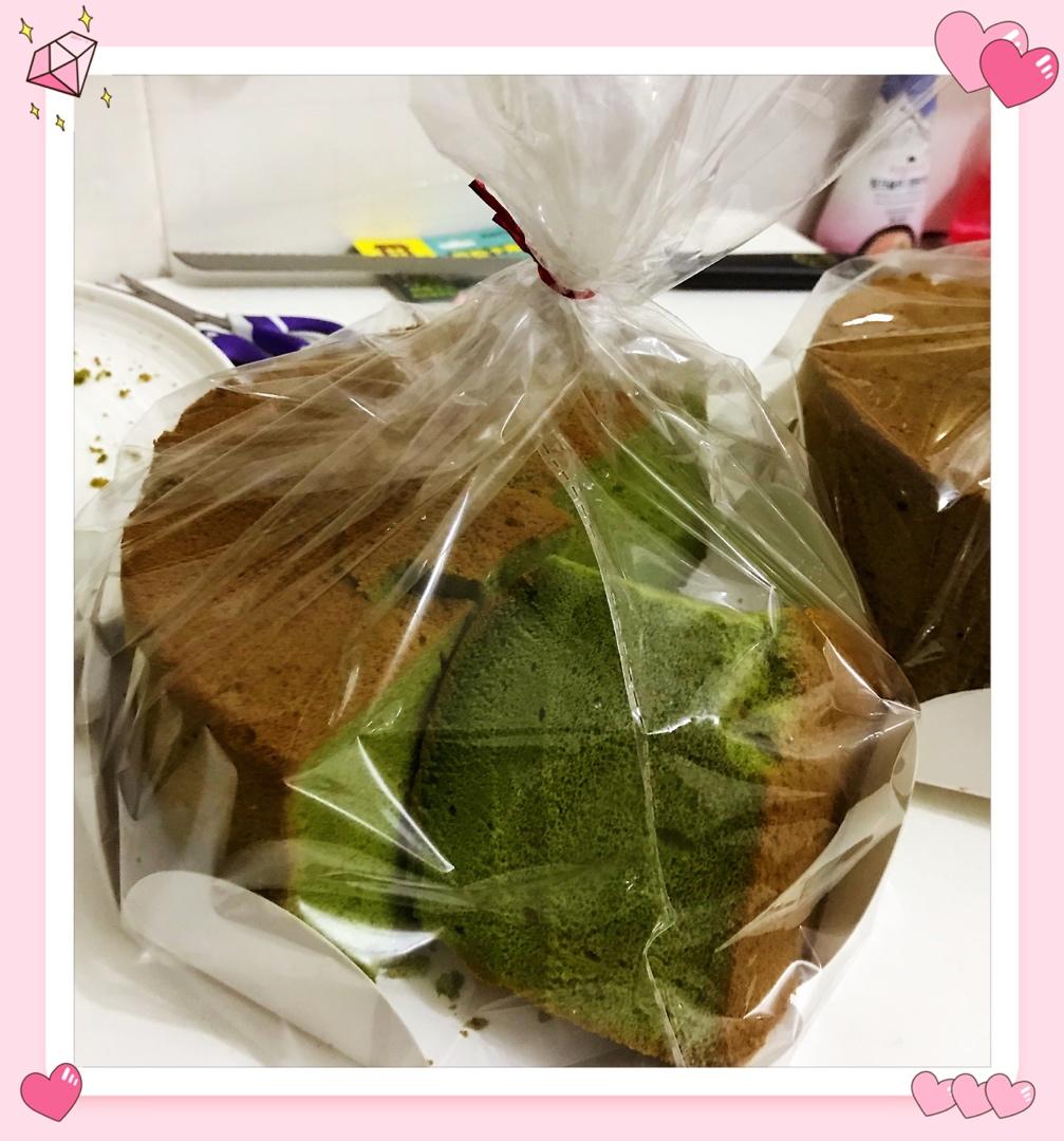 细腻绵软抹茶红豆戚风【附蜜红豆分布均匀小技巧】