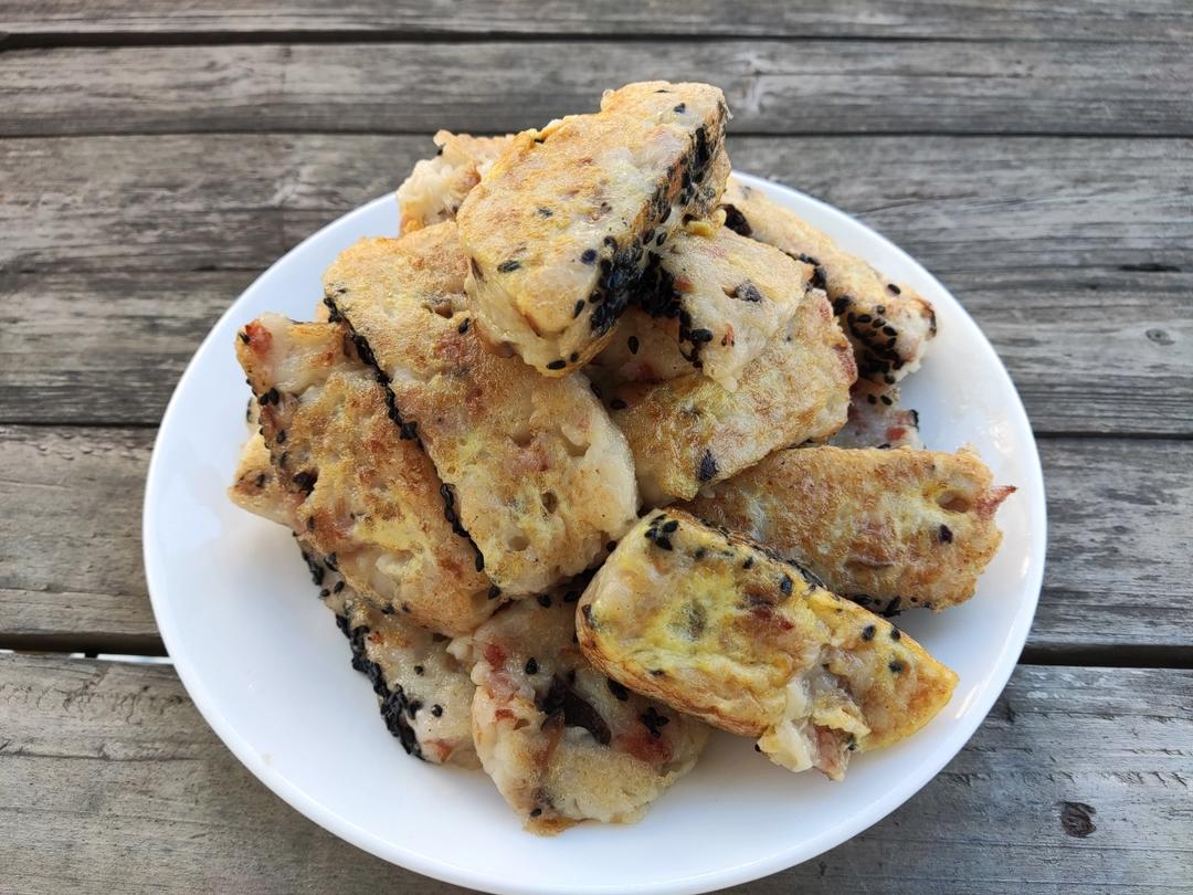 广式腊味萝卜糕