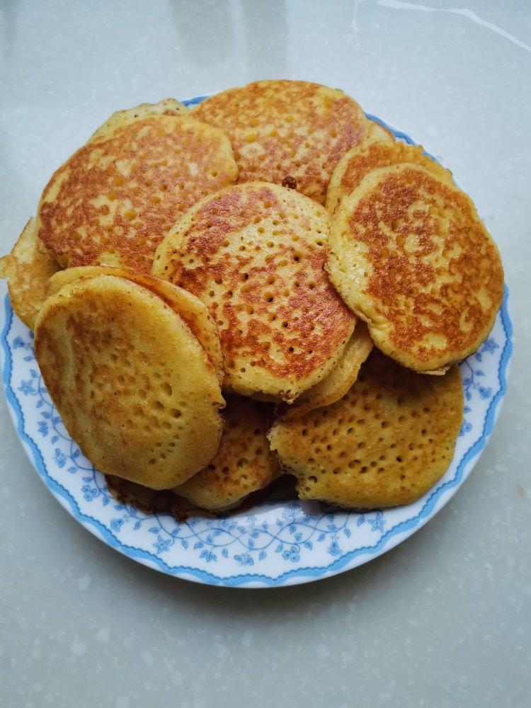 鸡蛋玉米饼
