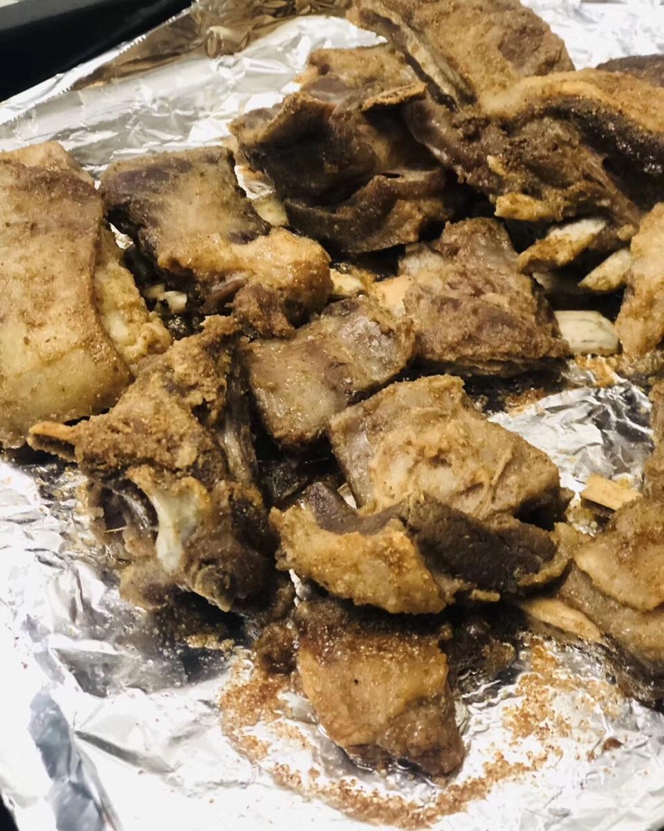 孜然烤羊排