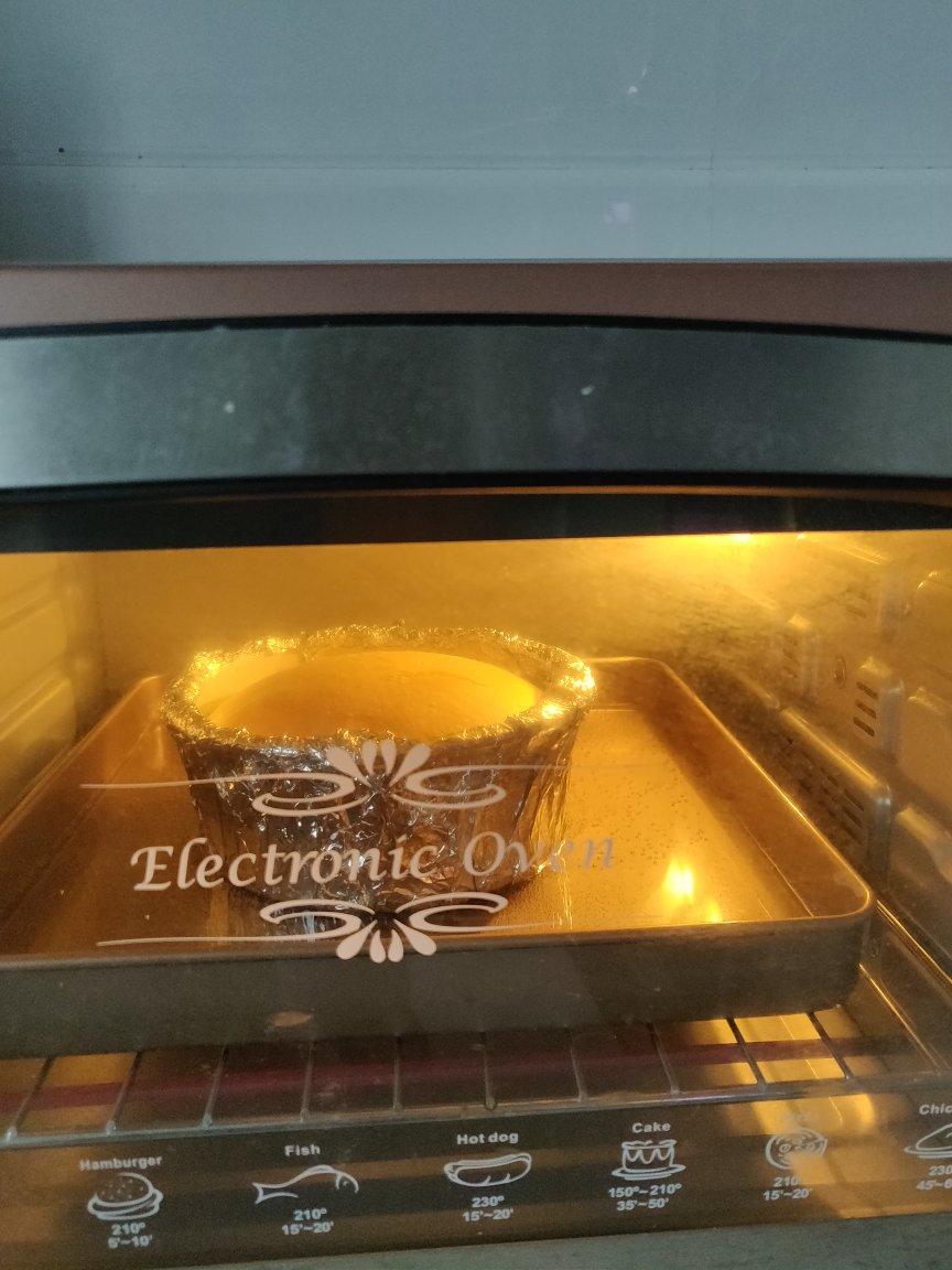 烫面轻乳酪蛋糕