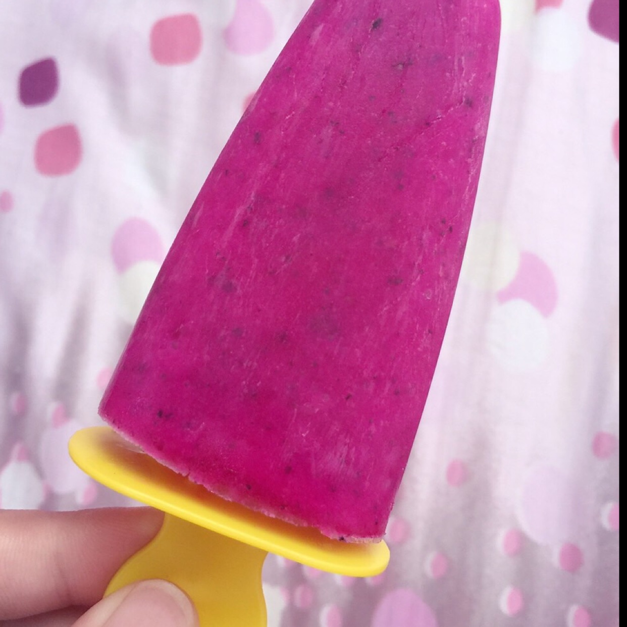 火龙果酸奶冰糕