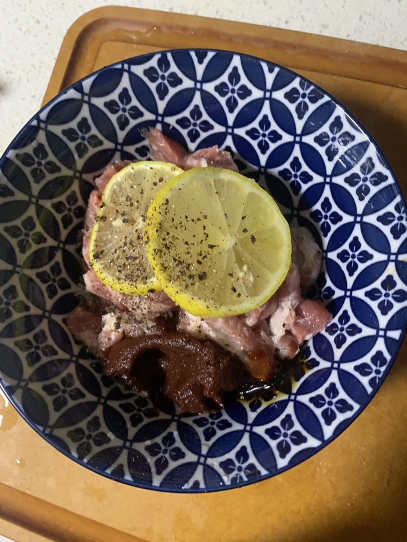 柠香梅花肉