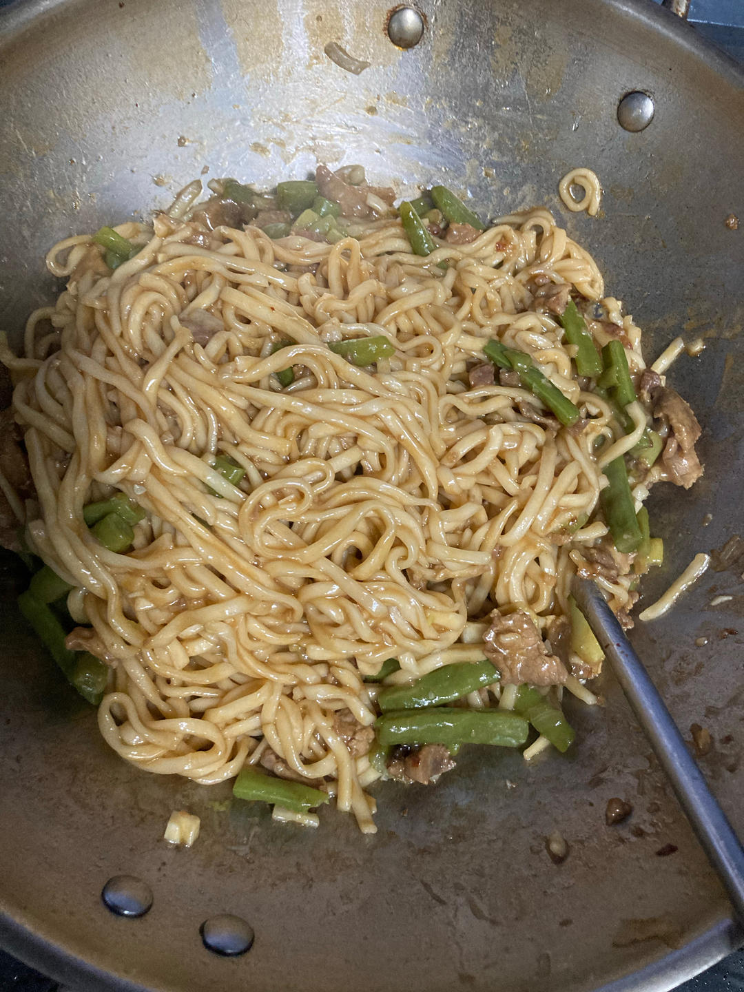 豆角焖面